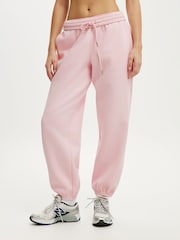 Rosa - Pantalones de chándal de felpa estilo boyfriend de Cotton On - Imagen 3 de 4