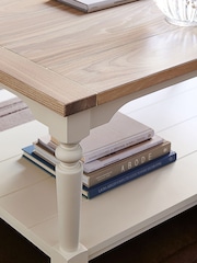 Laura Ashley White Dorset Coffee Table - Image 4 of 6