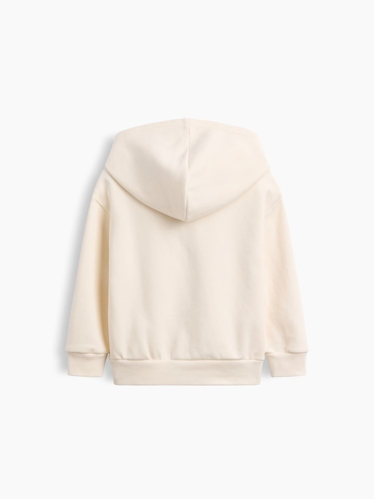 Gap Cream Fair Isle Relaxed Logo Hoodie (6mths-5yrs) - Image 2 of 3