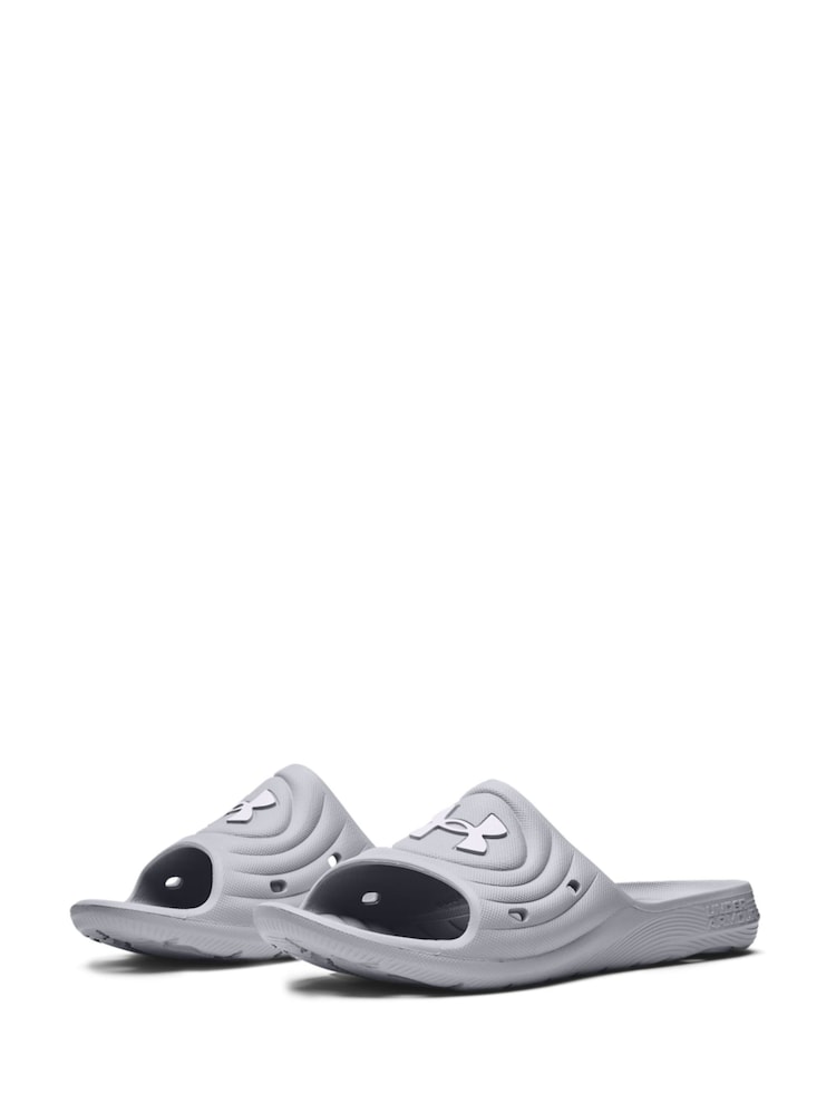 Gris - Claquettes Under Armour M Locker IV - Image 4 of 5
