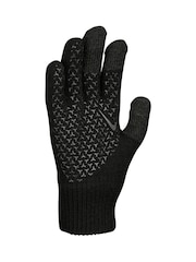 Negro - Guantes de agarre de silicona técnicos para niño de Nike - Imagen 2 de 2