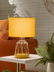 Village At Home Yellow Macraron Table Lamp - Image 1 of 1