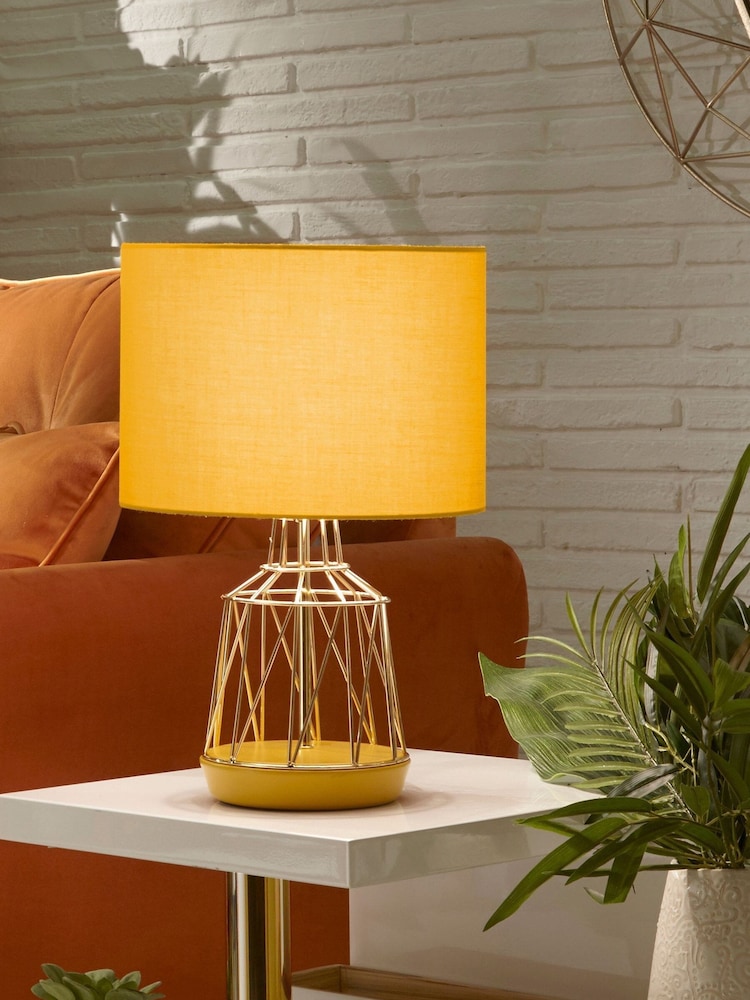 Village At Home Yellow Macraron Table Lamp - Image 1 of 1