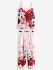 B by Ted Baker Satin Lace Cami Pyjama Set - Image 9 of 13