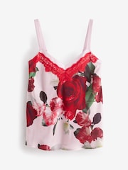 B by Ted Baker Satin Lace Cami Pyjama Set - Image 10 of 13
