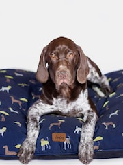 Joules Blue Dog Print Mattress - Image 1 of 2