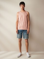 Coral Pink Textured Vest - Image 2 of 7