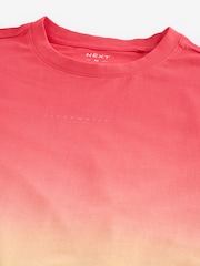 Yellow/Orange 100% Cotton Dip Dye T-Shirt - Image 5 of 6