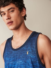 Navy Blue Dip Dye 100% Cotton Vest - Image 4 of 7