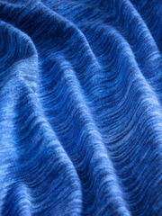 Navy Blue Dip Dye 100% Cotton Vest - Image 7 of 7