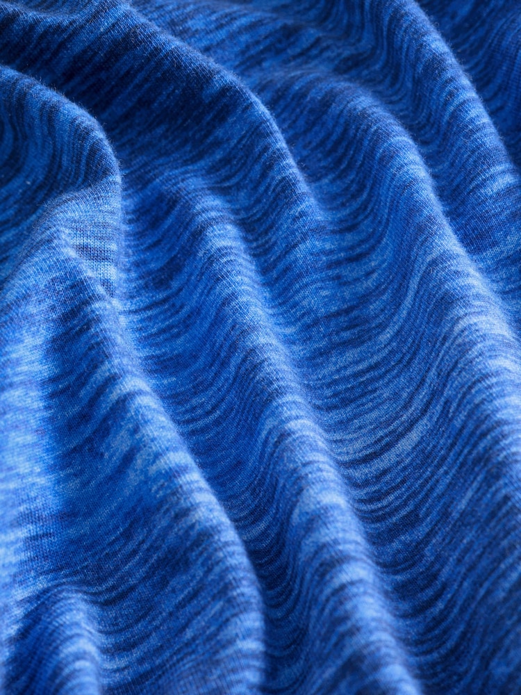 Navy Blue Dip Dye 100% Cotton Vest - Image 7 of 7