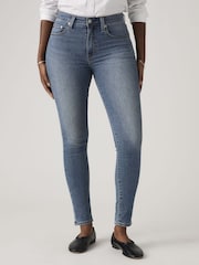 Levi's® Blue 721 High-Rise Skinny Jeans - Image 1 of 6