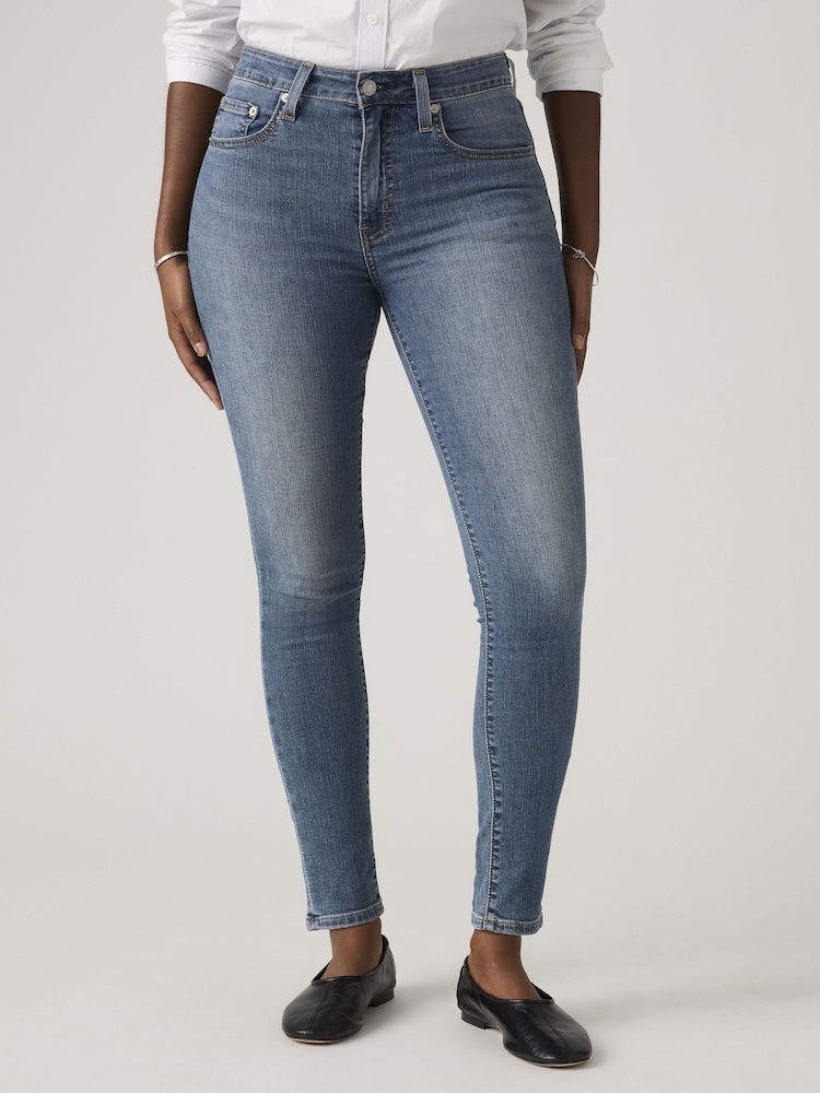 Levi's® Blue 721 High-Rise Skinny Jeans - Image 1 of 6 Levi's® Blue 721 High-Rise Skinny Jeans - Image 1 of 6