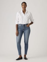 Levi's® Blue 721 High-Rise Skinny Jeans - Image 2 of 6
