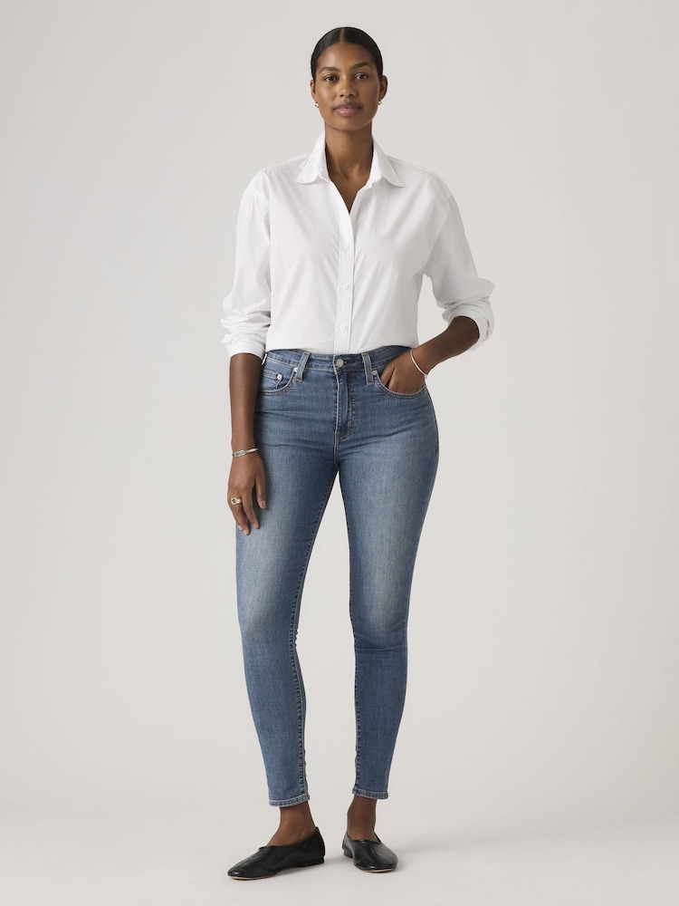 Levi's® Blue 721 High-Rise Skinny Jeans - Image 2 of 6 Levi's® Blue 721 High-Rise Skinny Jeans - Image 2 of 6