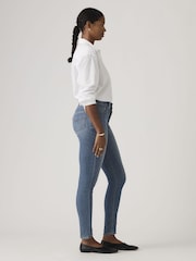 Levi's® Blue 721 High-Rise Skinny Jeans - Image 3 of 6