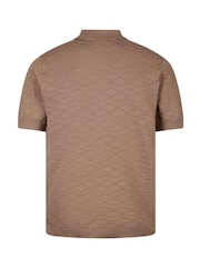 Luke 1977 Brown Knitted Shirt - Image 5 of 6