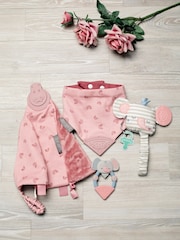 Cheeky Chompers Pink Comfort and Chew 100% Cotton Gift Bundle - Image 1 of 13