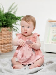 Cheeky Chompers Pink Comfort and Chew 100% Cotton Gift Bundle - Image 11 of 13