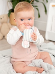 Cheeky Chompers Pink Comfort and Chew 100% Cotton Gift Bundle - Image 7 of 13