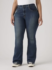 Levi's® Navy Blue 726™ High Rise Yoked Flare Jeans - Image 5 of 7
