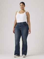 Levi's® Navy Blue 726™ High Rise Yoked Flare Jeans - Image 6 of 7