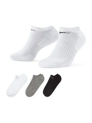 Nike Multi Everyday Cushioned Training Ankle Socks 6 Pack - Image 1 of 4