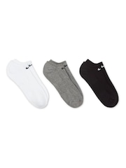Nike Multi Everyday Cushioned Training Ankle Socks 6 Pack - Image 3 of 4