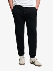 Superdry Black Essential Company Logo Joggers - Image 4 of 7