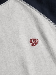 Superdry Blue Vintage Athletic Baseball Top - Image 6 of 6