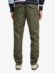 Superdry Green Tapered Washed Chinos - Image 5 of 5