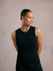 Cristal transparente tono plateado - Ted Baker Julie: Jewel Chain Necklace - Imagen 4 de 9
