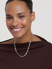 Cristal transparente tono plateado - Ted Baker Julie: Jewel Chain Necklace - Imagen 5 de 9