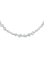 Cristal transparente tono plateado - Ted Baker Julie: Jewel Chain Necklace - Imagen 8 de 9
