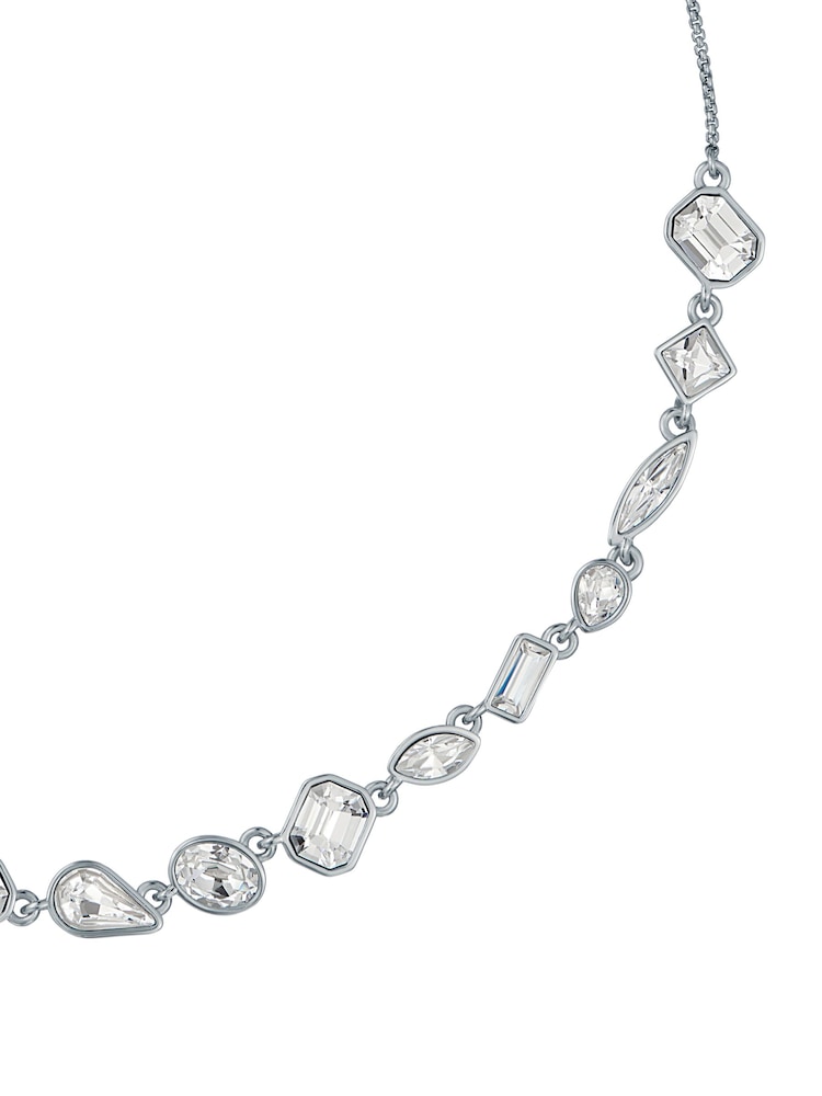 Cristal transparente tono plateado - Ted Baker Julie: Jewel Chain Necklace - Imagen 9 de 9 Cristal transparente tono plateado - Ted Baker Julie: Jewel Chain Necklace - Imagen 9 de 9