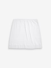 Black/White Short Cotton Short Half Slips 2 Pack - Image 3 of 3