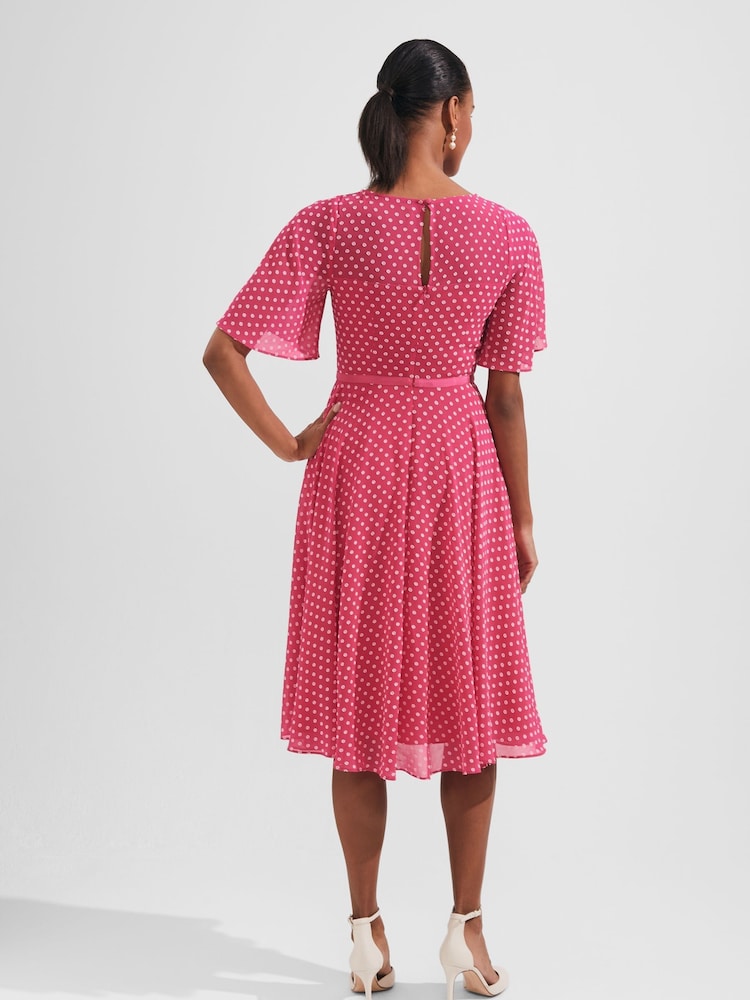 Hobbs Pink Elenor Dress - Image 2 of 4