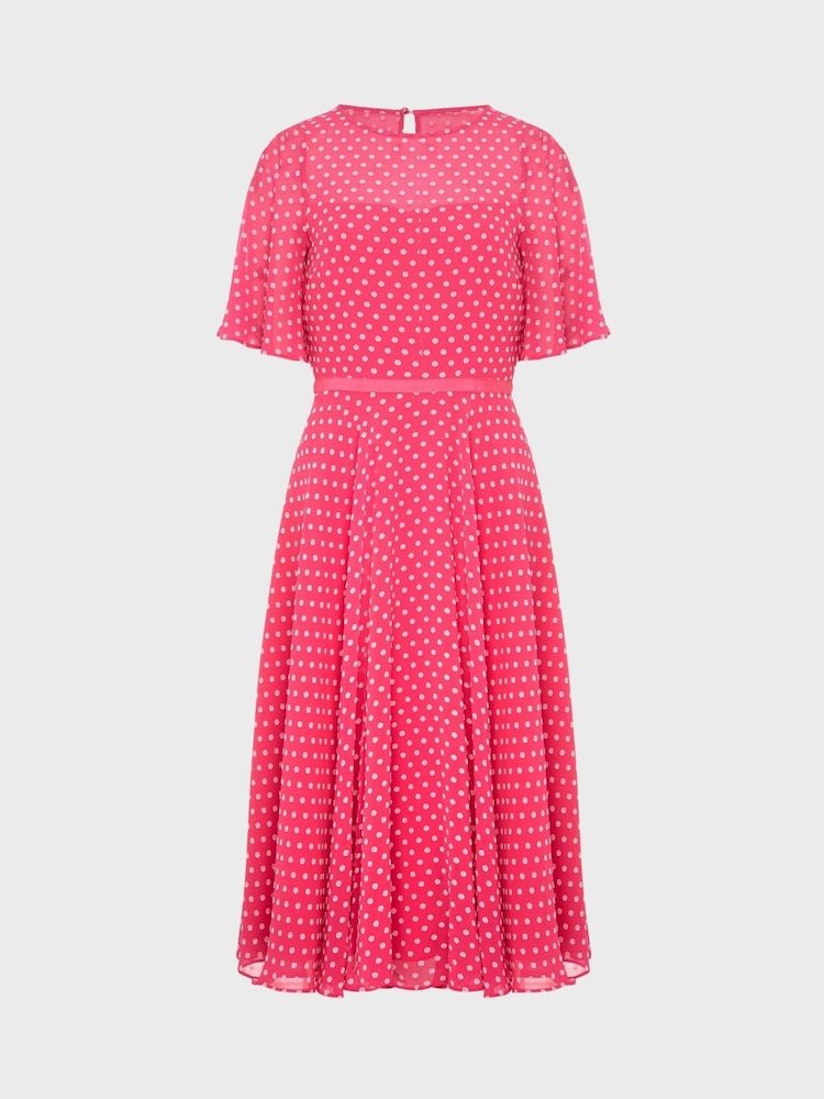 Hobbs Pink Elenor Dress - Image 4 of 4