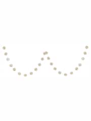 Garden Trading Warm White Maddox Christmas Pom Garland - Image 3 of 3