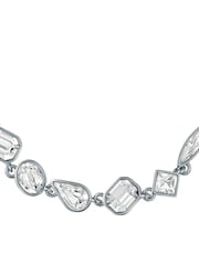 Tono plateado - Pulsera con cordón ajustable y cadena de cristales Juliet de Ted Baker - Imagen 6 de 7