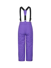 Mountain Warehouse Purple Kids Printed Ski Jacket & Trousers Set - Image 7 of 7