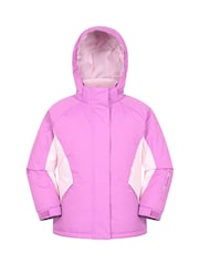 Mountain Warehouse Pink Kids Ski Jacket and Trousers Set - Image 2 of 6