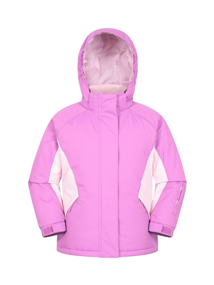 Mountain Warehouse Pink Kids Ski Jacket and Trousers Set - Image 2 of 6 Mountain Warehouse Pink Kids Ski Jacket and Trousers Set - Image 2 of 6