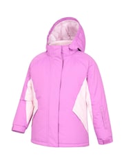 Mountain Warehouse Pink Kids Ski Jacket and Trousers Set - Image 4 of 6