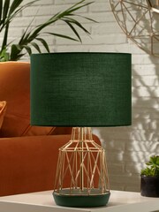 Village At Home Green Macraron Table Lamp - Image 1 of 2