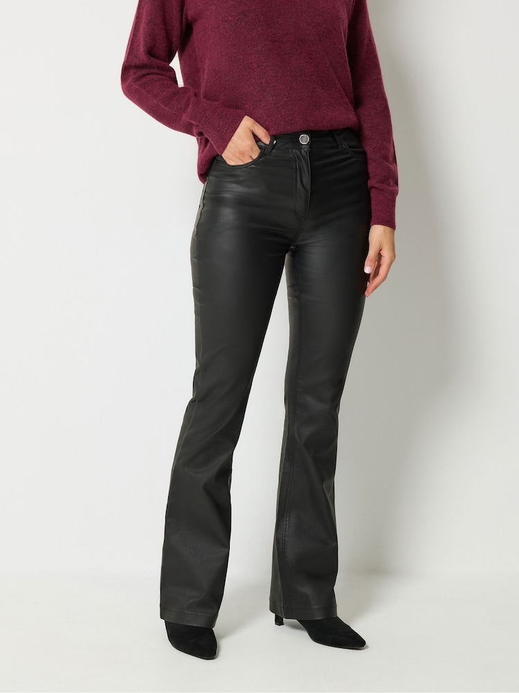 جينز مطلي بقصة Bootcut من Long Tall Sally - صورة 2 من 4