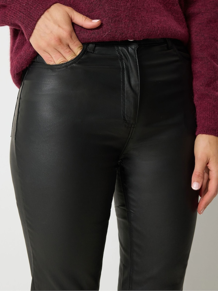 جينز مطلي بقصة Bootcut من Long Tall Sally - صورة 4 من 4