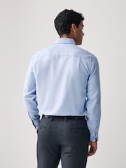 Light Blue Trimmed Formal Shirt - Image 3 of 9