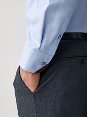 Light Blue Trimmed Formal Shirt - Image 6 of 9