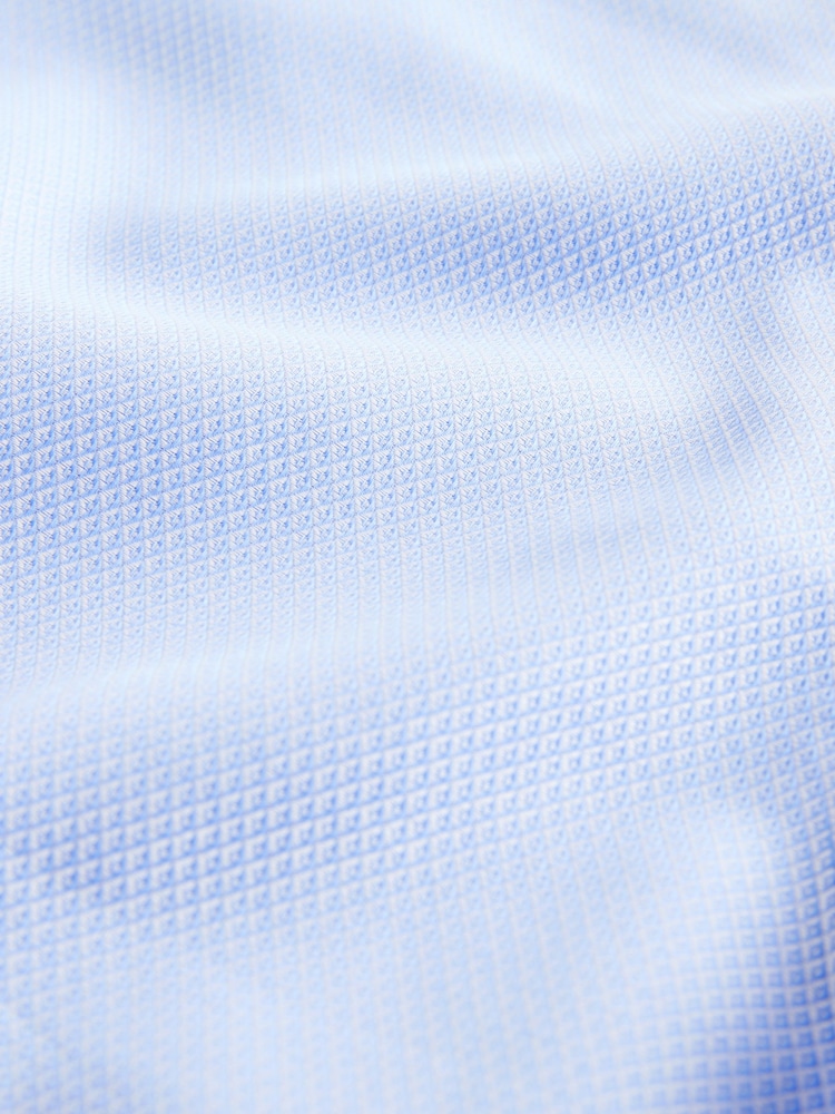 Light Blue Trimmed Formal Shirt - Image 9 of 9